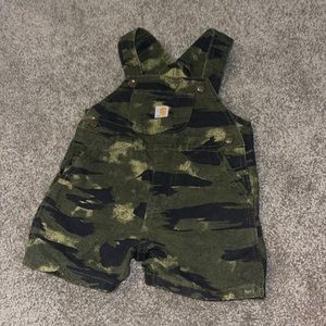 Carhartt 18m overall shorts